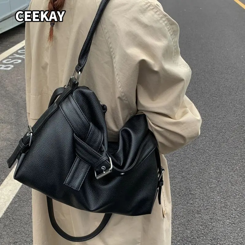 Women'S Young Bags - Y2k Große Kapazität Casual Commuter Schwarze