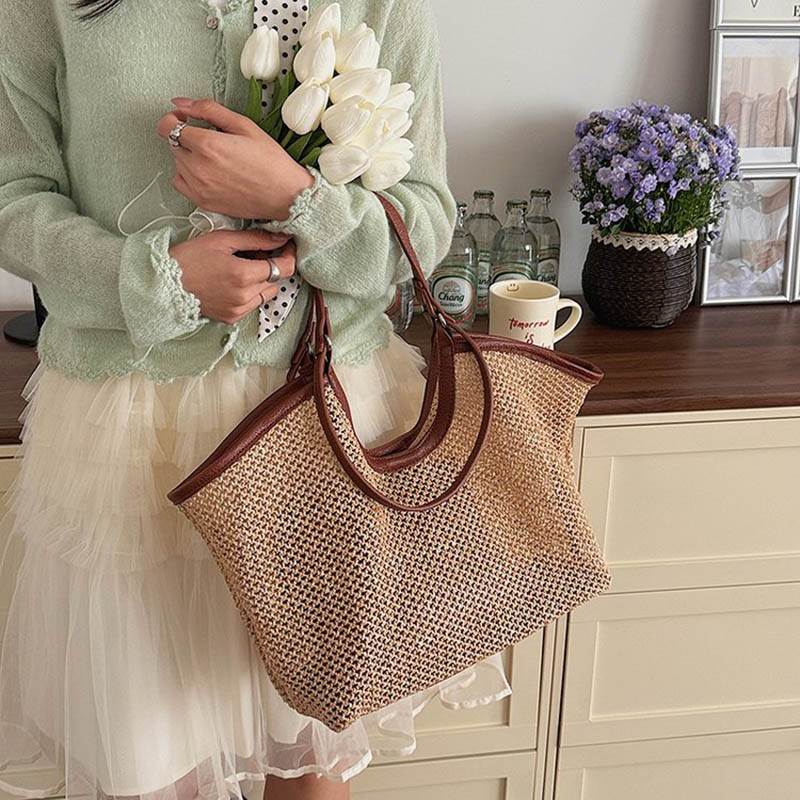 Women Hand Bags For Office - Damen Canvas Schultertasche Große Kapazität Vintage