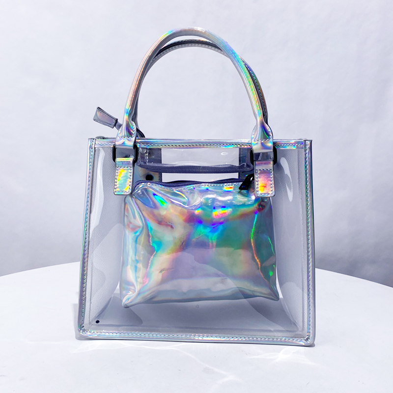 Women Bags On Sale - Transparente Gelee-Verbundtaschen für Damen, luxuriöse Designer-Handtaschen,