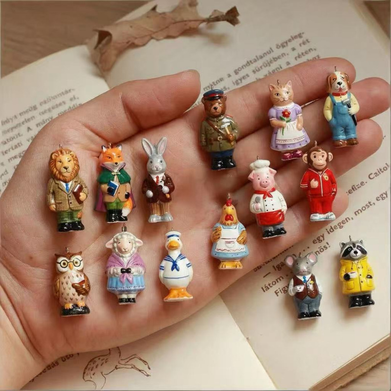 Women'S Young Bags - Kreative Cartoon-Anthropomorphe Tier-Anhänger Schlüsselanhänger für Frauen