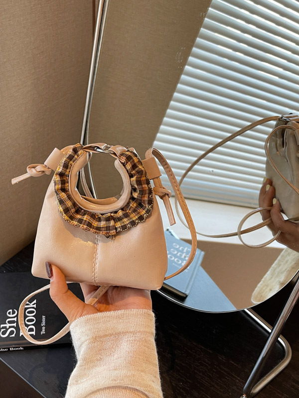 Women'S Young Bags - Modische Retro-Handtasche mit Lippenstift- und Münzfach,