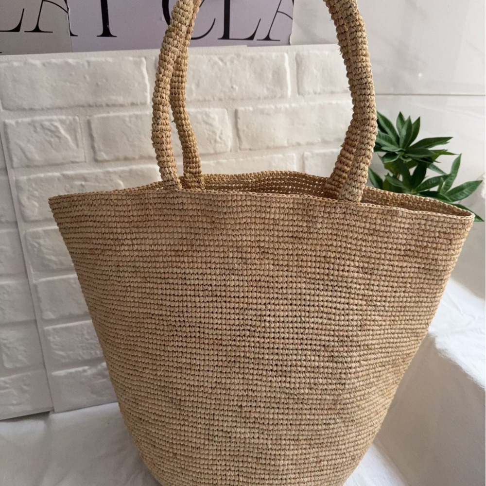 Women'S Raffia Bags - Neue Hochwertige Raffia-Handtasche Klassische Vielseitige Schultertasche