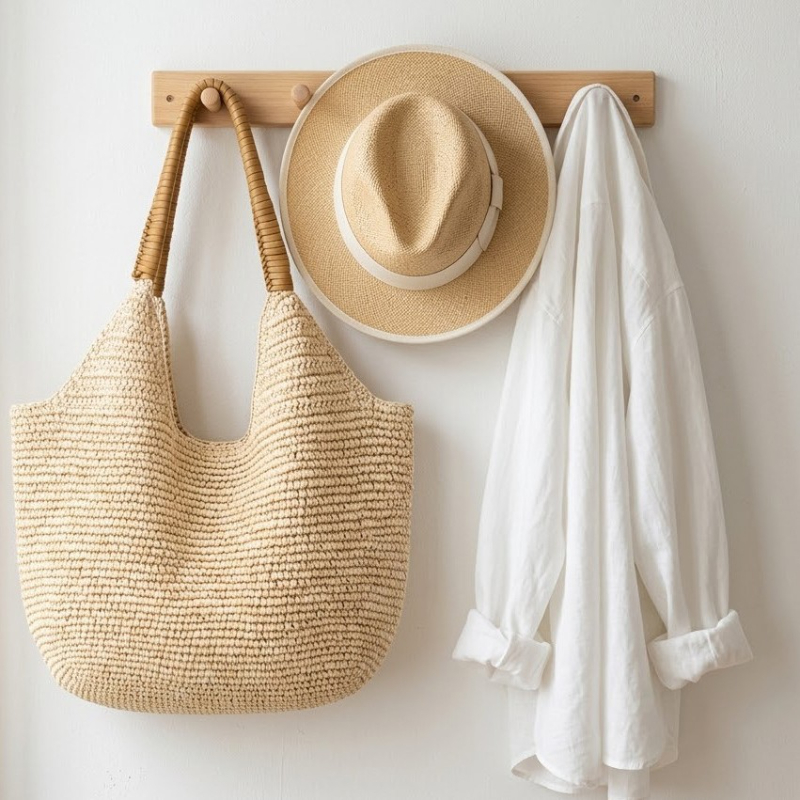 Damen Große Handgefertigte Tra – Women'S Raffia Bags Bewertung und Preis