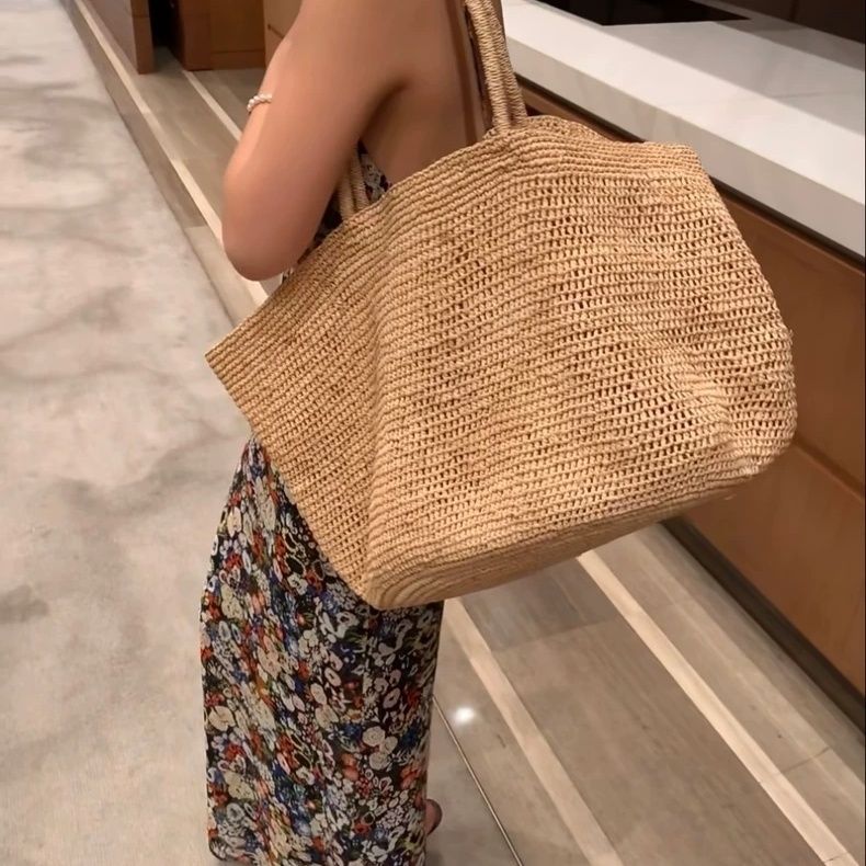 Modische Natürliche Stroh-Raff – Women'S Raffia Bags Bewertung und Preis